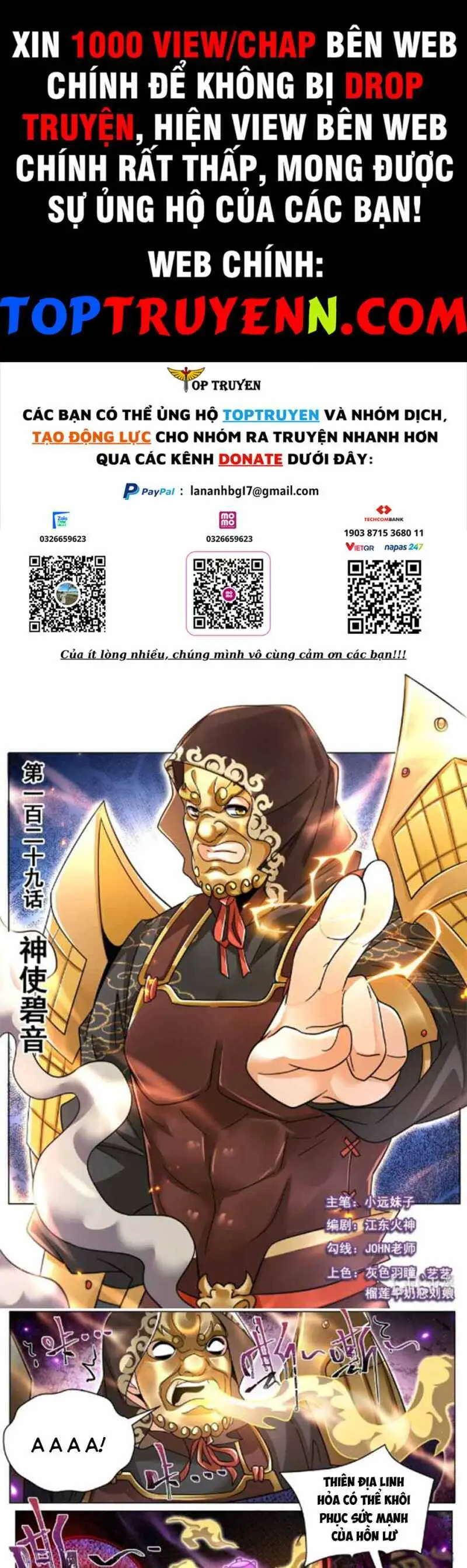 Ta! Vô Địch Đại Phản Phái Nettruyen ZZZ Chương 129 Page 1