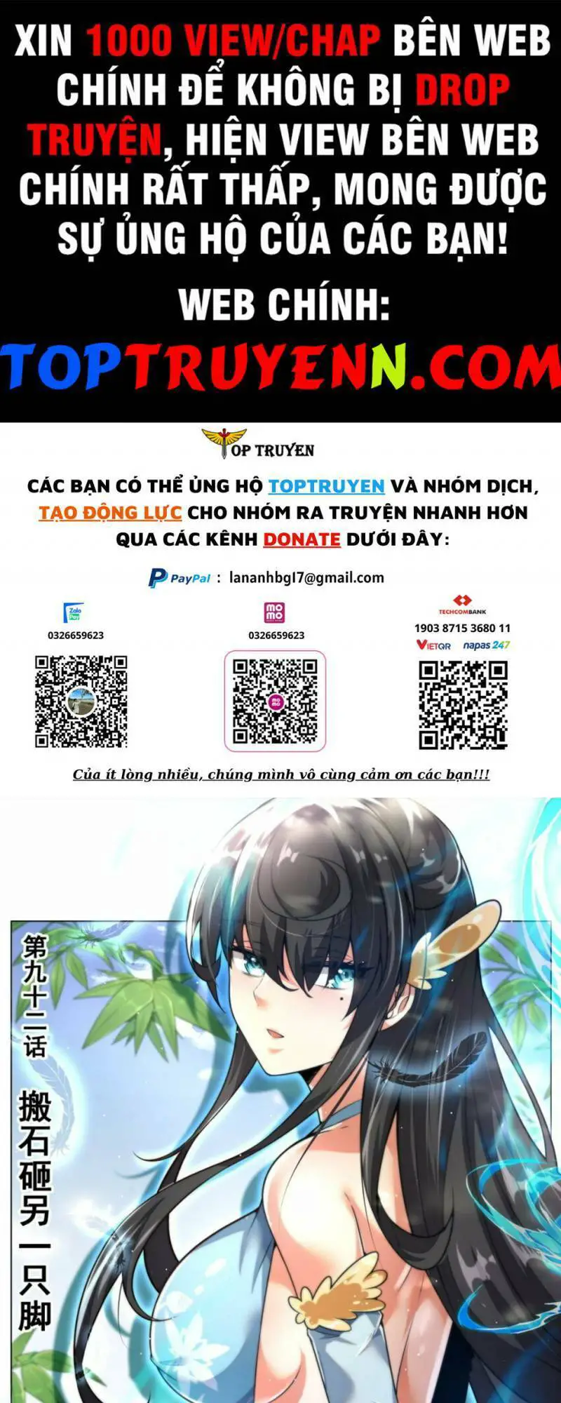 Ta! Vô Địch Đại Phản Phái Nettruyen ZZZ Chương 92 Page 1