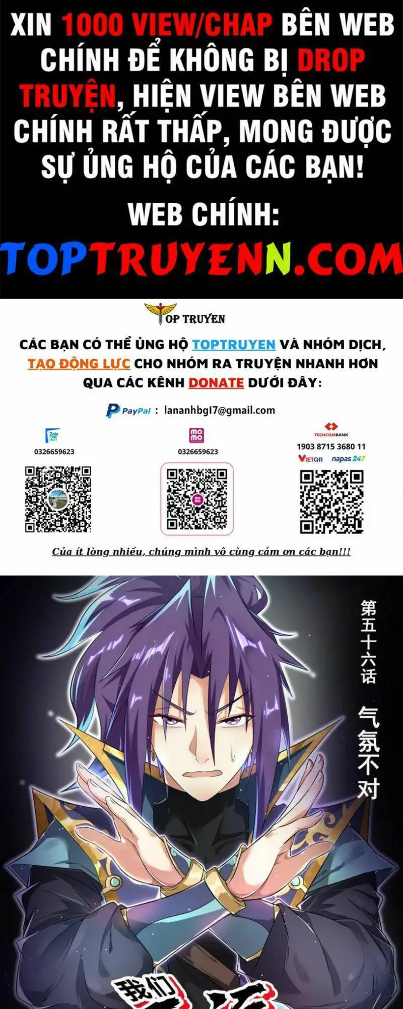 Ta! Vô Địch Đại Phản Phái Nettruyen ZZZ Chương 56 Page 1