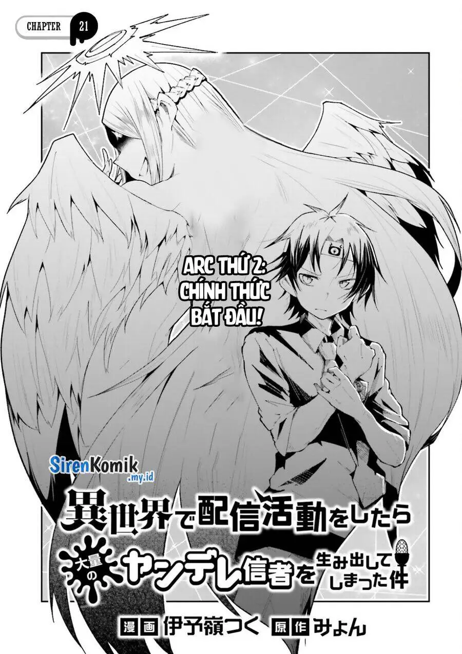 Isekai De Haishin Katsudou Wo Shitara Tairyou No Yandere Shinja Wo Umidashite Shimatta Ken Nettruyen ZZZ Chương 21 Page 3