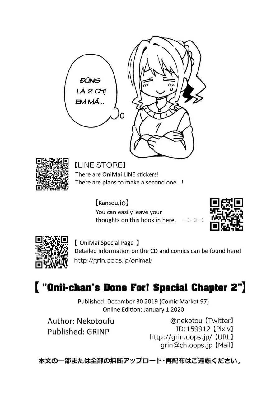 Onii-Chan Wa Oshimai! Nettruyen ZZZ Chương 35.5 Page 18