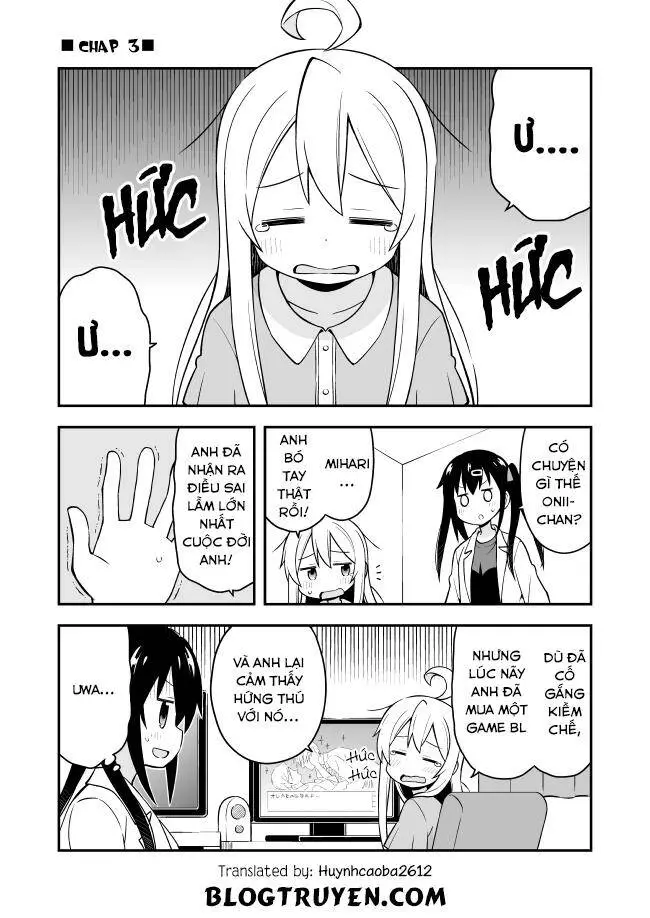 Onii-Chan Wa Oshimai! Nettruyen ZZZ Chương 3 Page 1