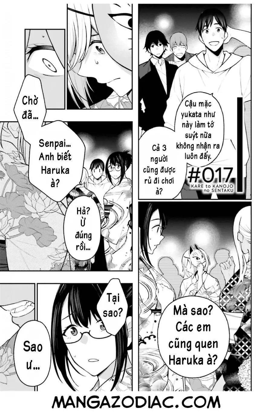 Kare To Kanojo No Sentaku Nettruyen ZZZ Chương 17 Page 2