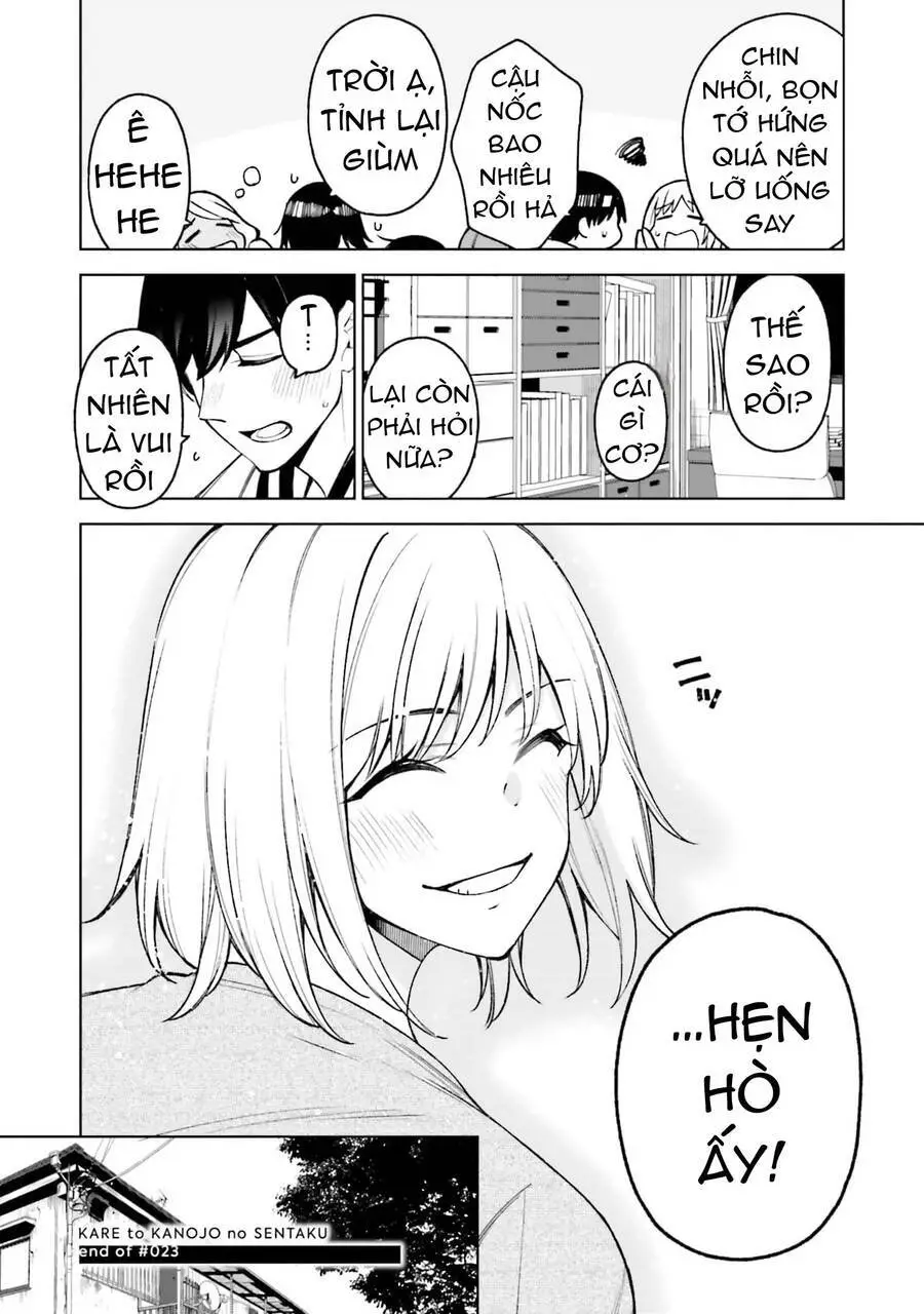 Kare To Kanojo No Sentaku Nettruyen ZZZ Chương 23 Page 32