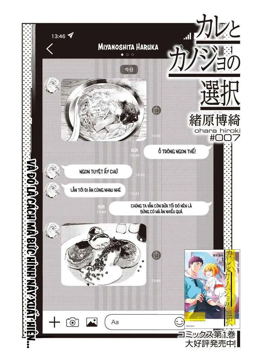 Kare To Kanojo No Sentaku Nettruyen ZZZ Chương 7 Page 6