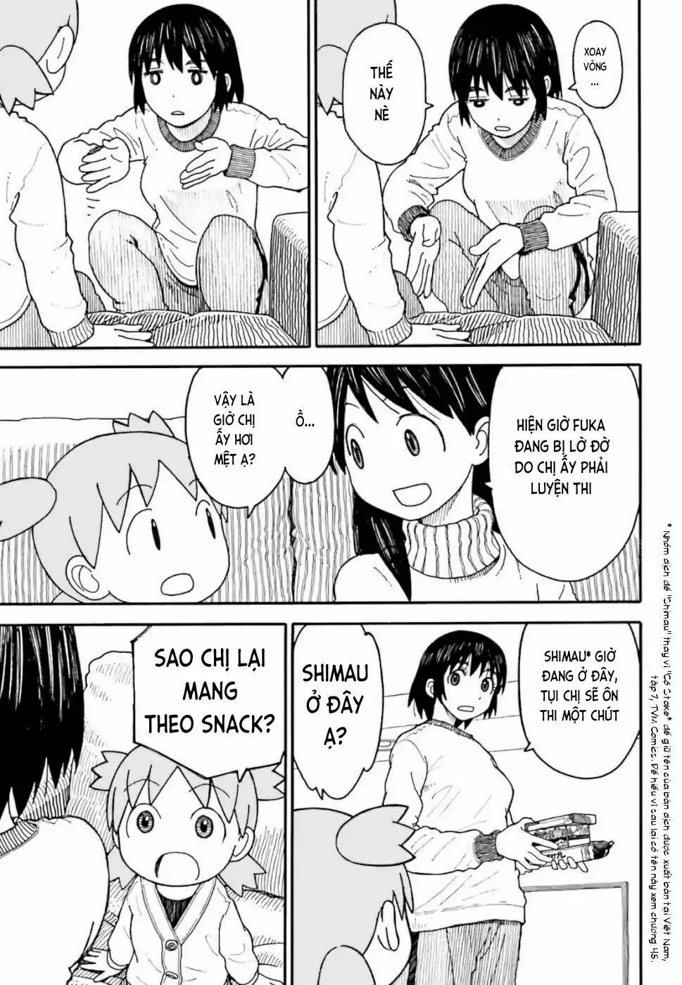 Yotsubato! Nettruyen ZZZ Chương 106 Page 8