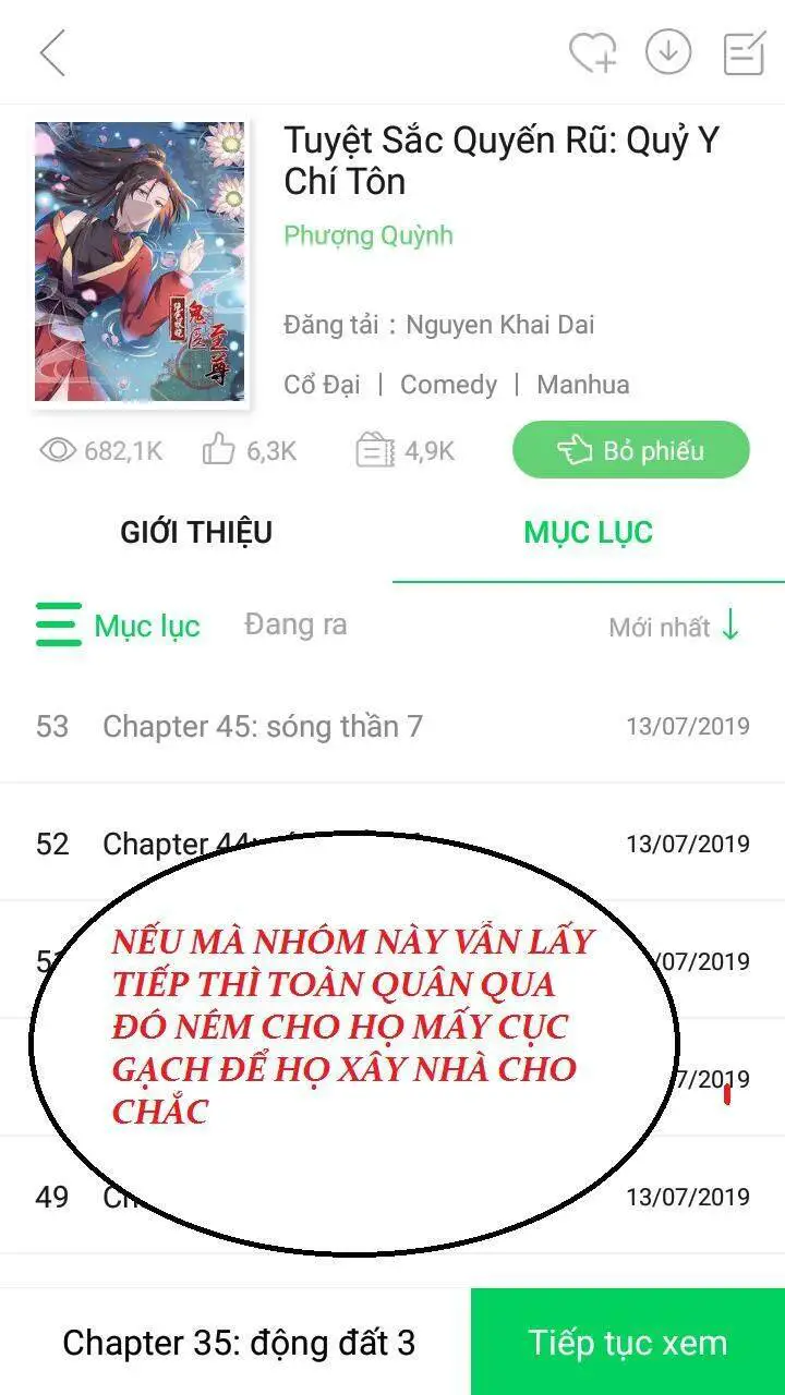 Tuyệt Sắc Quyến Rũ: Quỷ Y Chí Tôn Nettruyen ZZZ Chương 54 Page 68