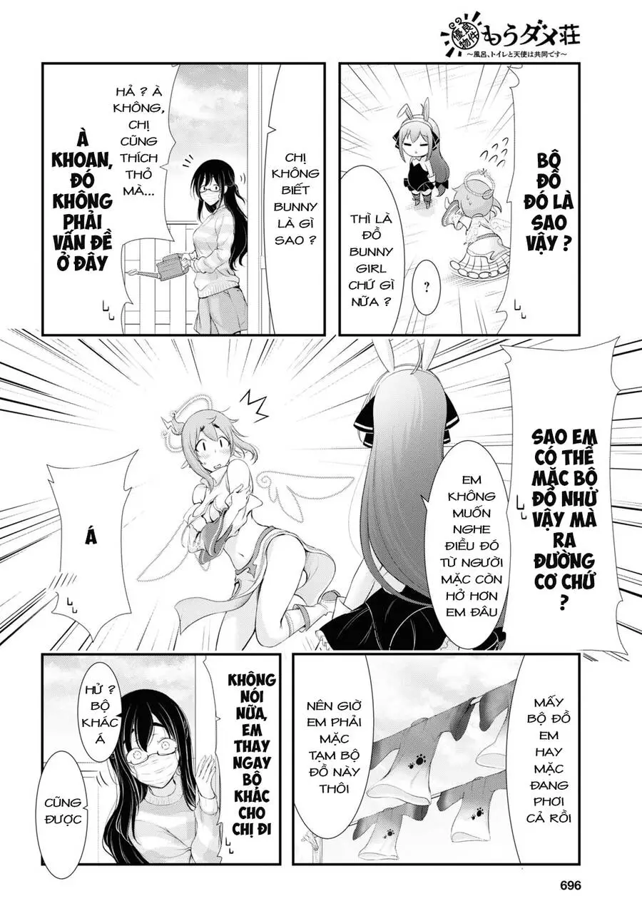 Yuuryou Bukken Mou Dame-Sou: Furo, Toilet To Tenshi Wa Kyoudou Desu Nettruyen ZZZ Chương 13 Page 4