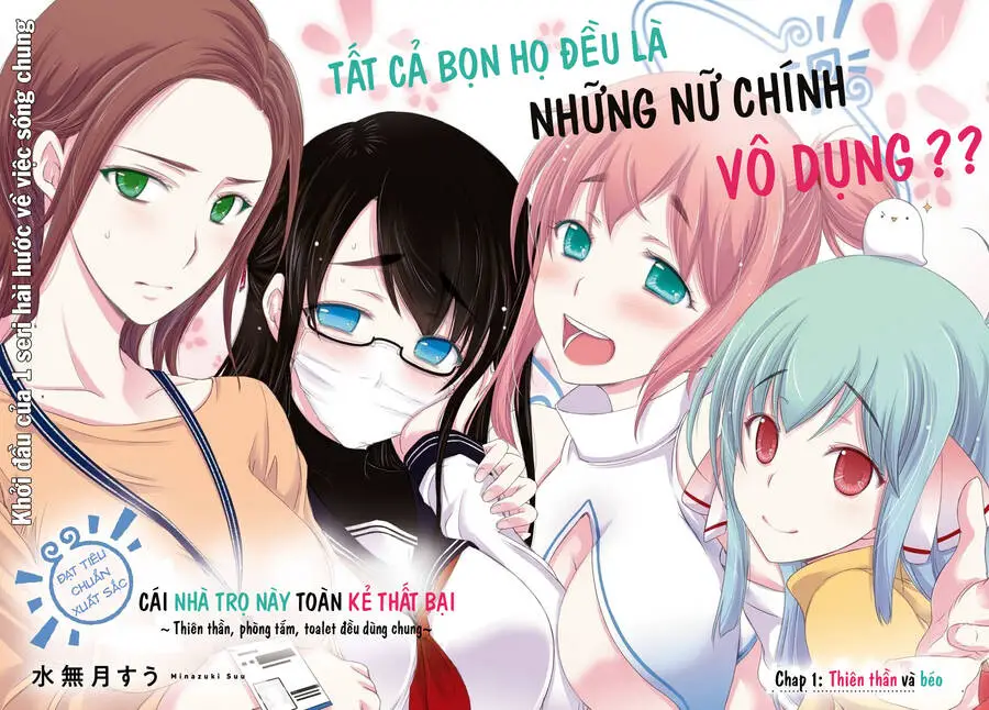 Yuuryou Bukken Mou Dame-Sou: Furo, Toilet To Tenshi Wa Kyoudou Desu Nettruyen ZZZ Chương 1 Page 2