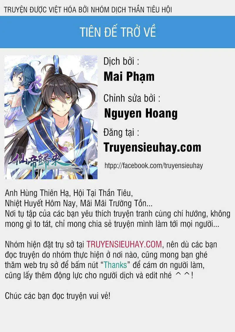 Tiên Đế Trở Về Nettruyen ZZZ Chương 65 Page 1