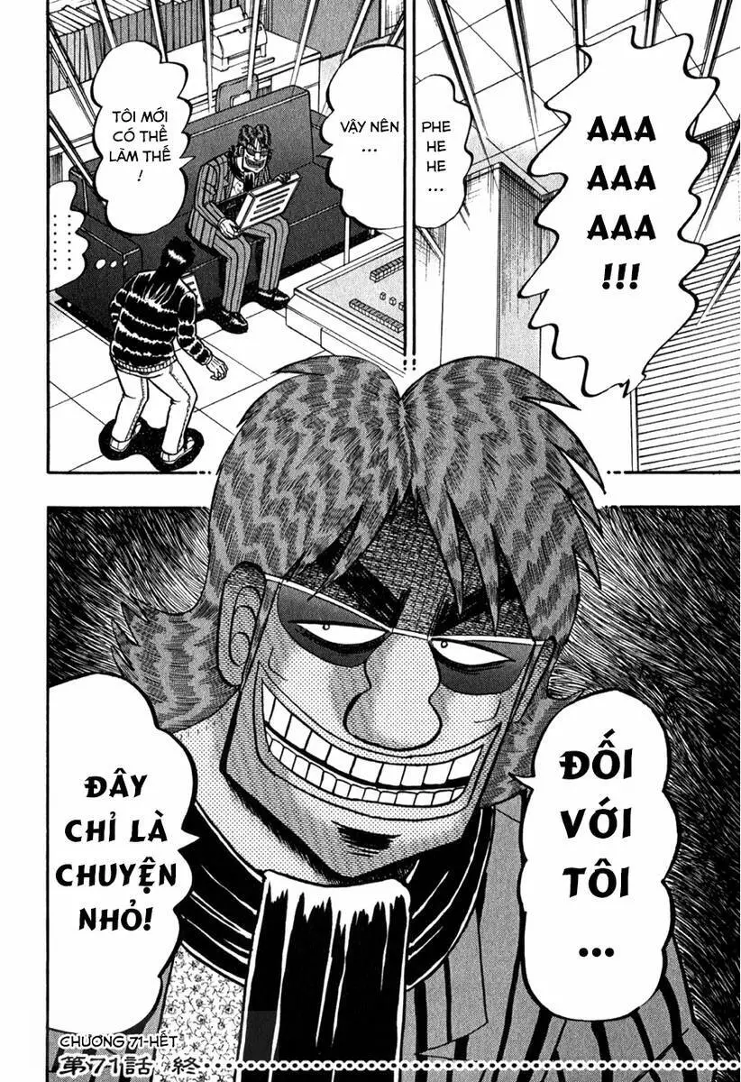 Tobaku Datenroku Kaiji Nettruyen ZZZ Chương 71 Page 21