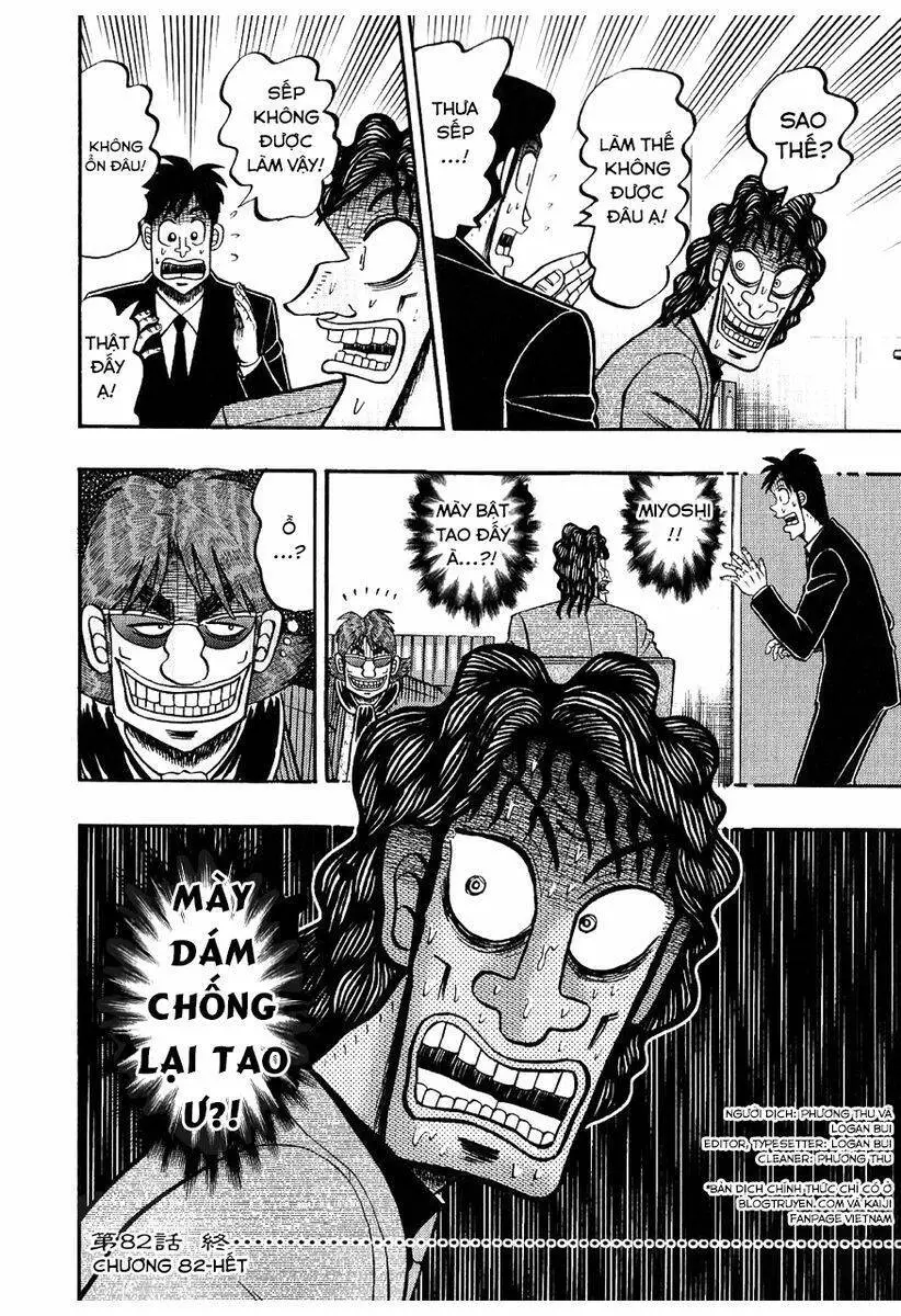 Tobaku Datenroku Kaiji Nettruyen ZZZ Chương 82 Page 18