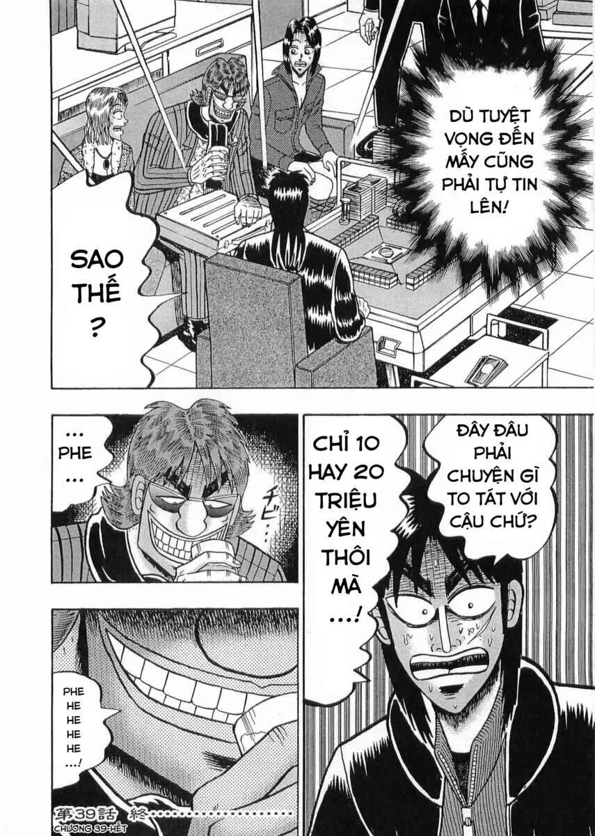 Tobaku Datenroku Kaiji Nettruyen ZZZ Chương 39 Page 20