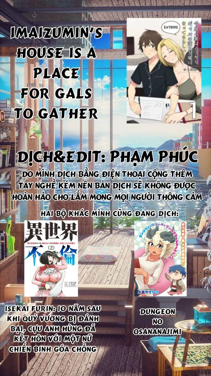 Imaizumin’s House Is A Place For Gals To Gather Nettruyen ZZZ Chương 7 Page 1