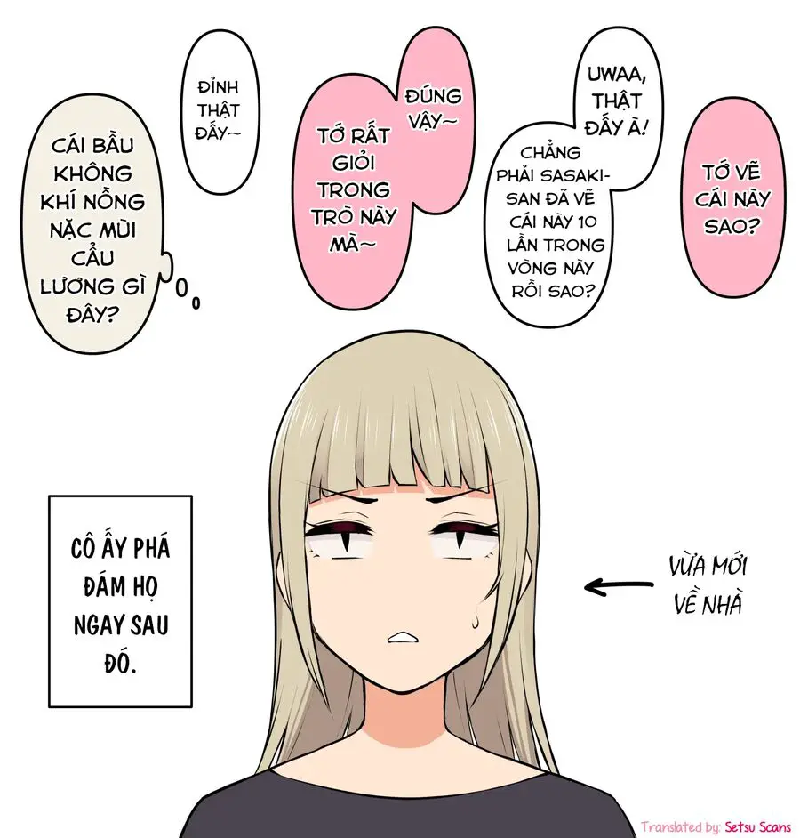 Imaizumin’s House Is A Place For Gals To Gather Nettruyen ZZZ Chương 13.5 Page 22