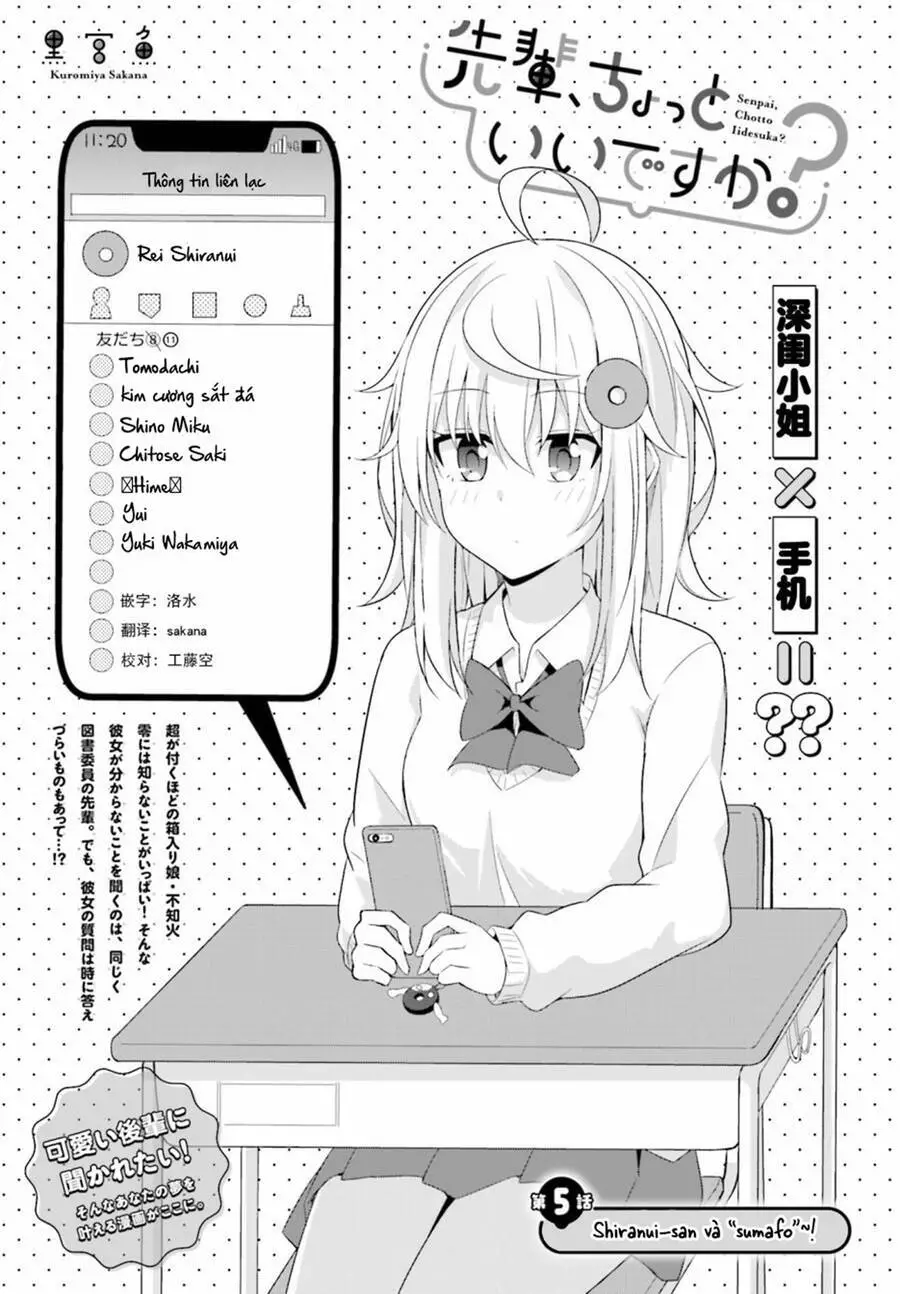 Senpai, Chotto Īdesu Ka? Nettruyen ZZZ Chương 5 Page 2