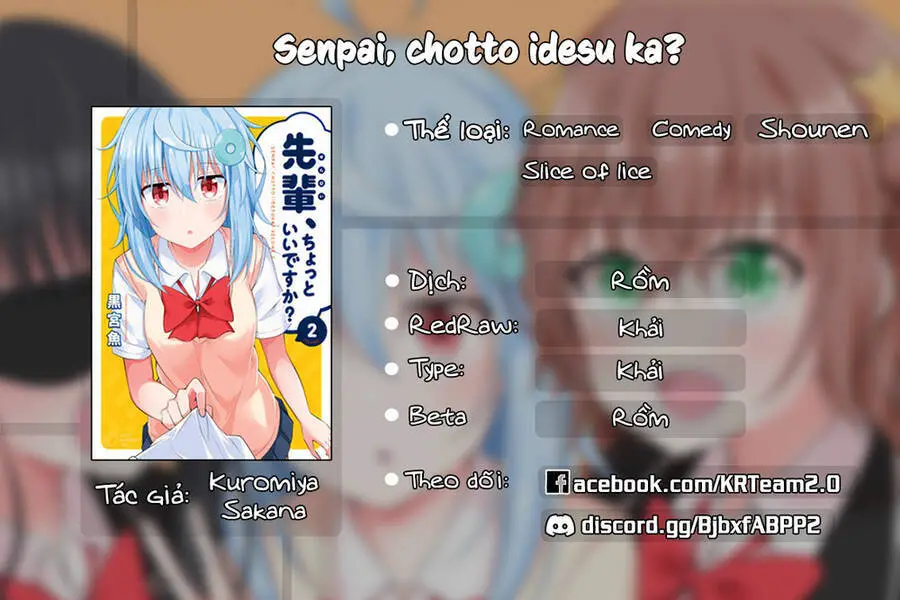 Senpai, Chotto Īdesu Ka? Nettruyen ZZZ Chương 7 Page 1