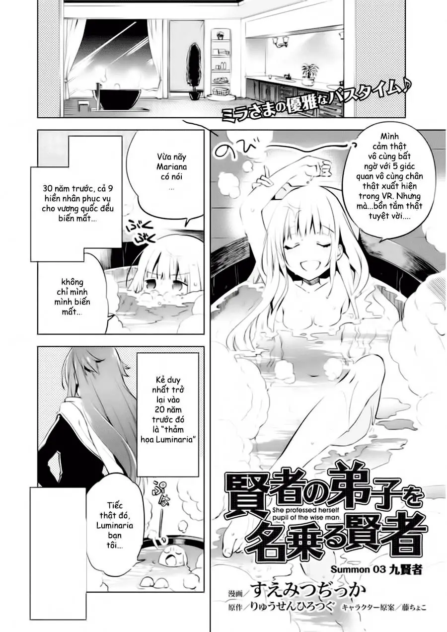 Kenja No Deshi Wo Nanoru Kenja Isekai! Nettruyen ZZZ Chương 3 Page 1