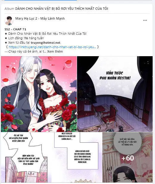 Dành Cho Nhân Vật Bị Bỏ Rơi Yêu Thích Nhất Của Tôi Nettruyen ZZZ Chương 71.2 Page 35