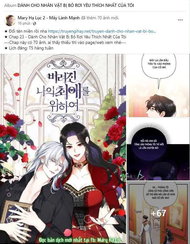 Dành Cho Nhân Vật Bị Bỏ Rơi Yêu Thích Nhất Của Tôi Nettruyen ZZZ Chương 23.1 Page 14