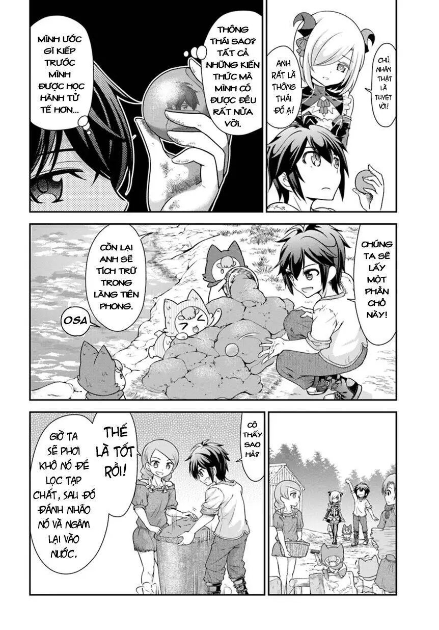 Tenohira Kaitaku Mura De Isekai Kenkokuki: Fueteku Yome-Tachi To Nonbiri Mujintou Life Nettruyen ZZZ Chương 18 Page 11
