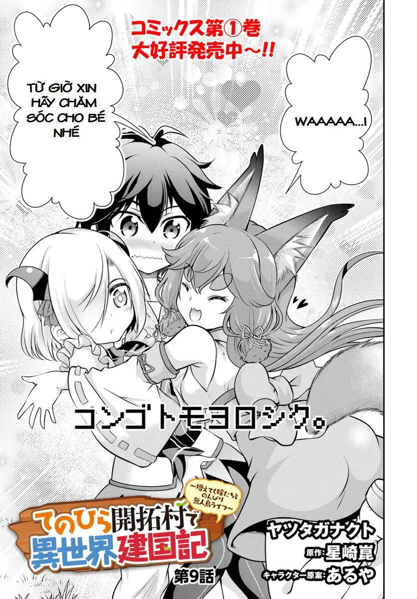 Tenohira Kaitaku Mura De Isekai Kenkokuki: Fueteku Yome-Tachi To Nonbiri Mujintou Life Nettruyen ZZZ Chương 9 Page 4