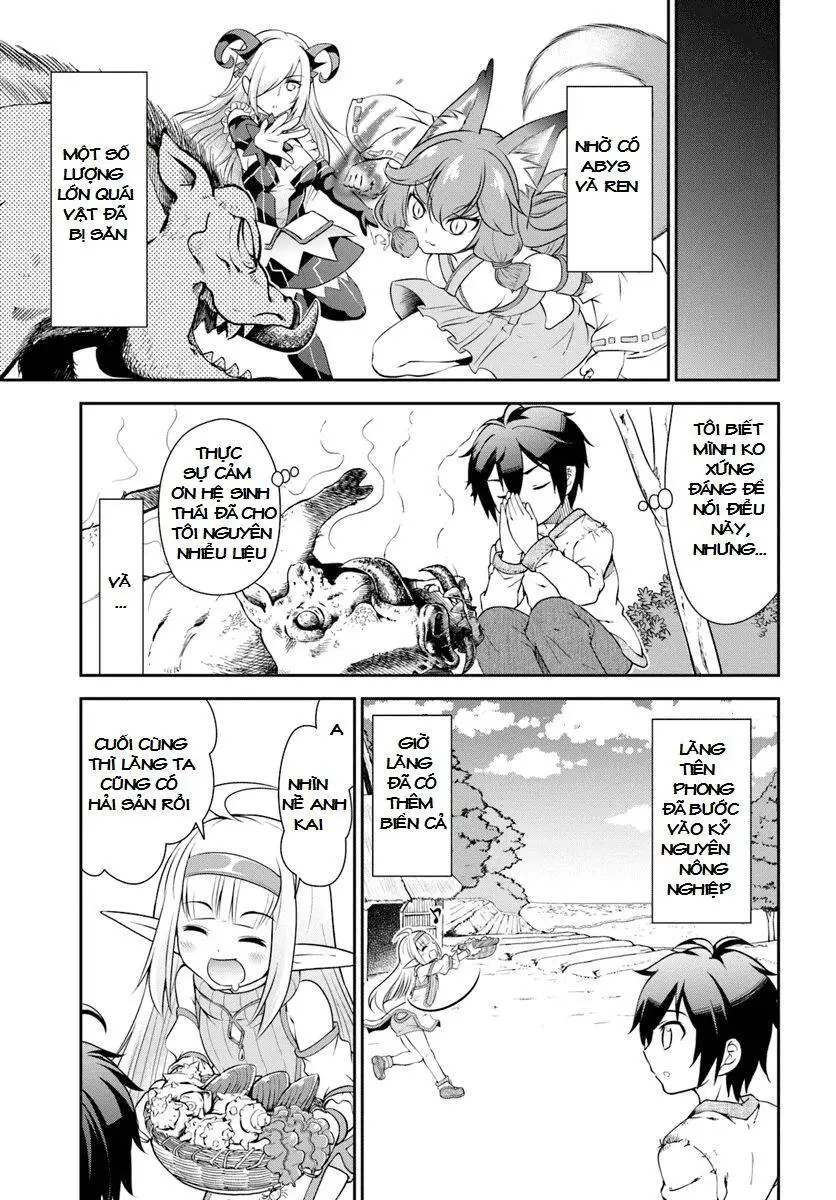 Tenohira Kaitaku Mura De Isekai Kenkokuki: Fueteku Yome-Tachi To Nonbiri Mujintou Life Nettruyen ZZZ Chương 9 Page 8