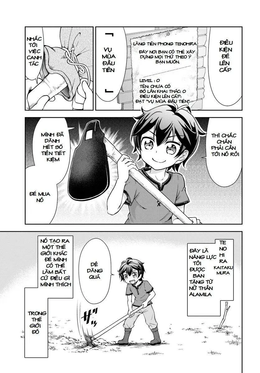 Tenohira Kaitaku Mura De Isekai Kenkokuki: Fueteku Yome-Tachi To Nonbiri Mujintou Life Nettruyen ZZZ Chương 2 Page 4