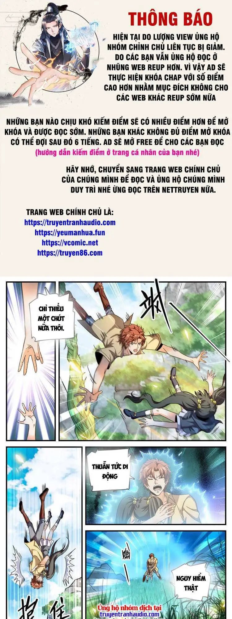 Toàn Chức Pháp Sư Nettruyen ZZZ Chương 982 Page 1