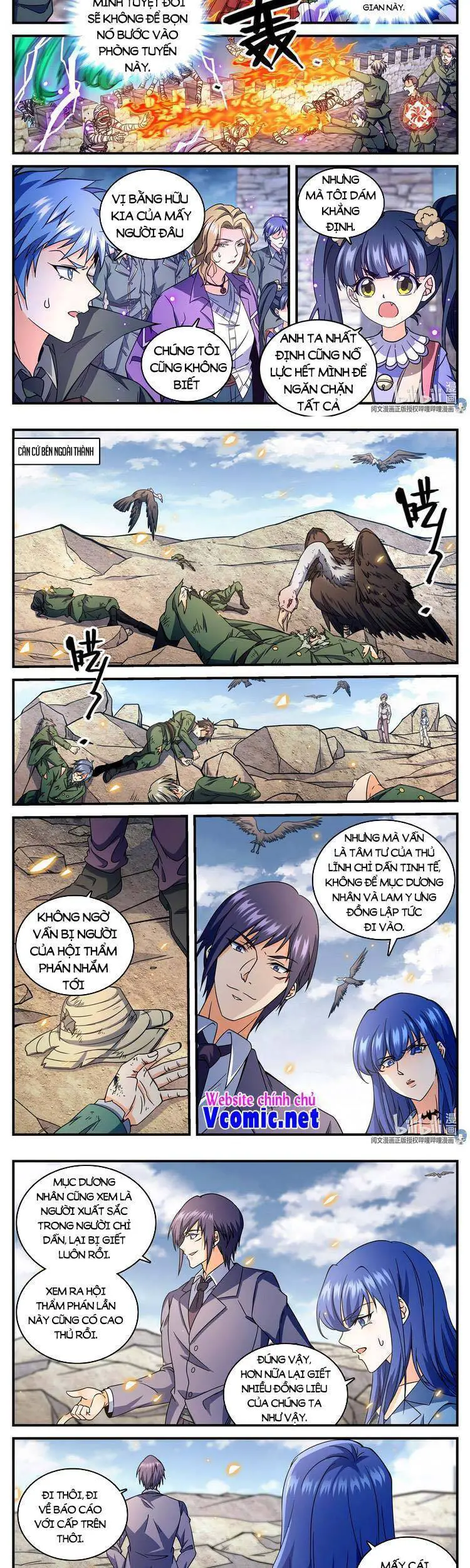 Toàn Chức Pháp Sư Nettruyen ZZZ Chương 854 Page 3