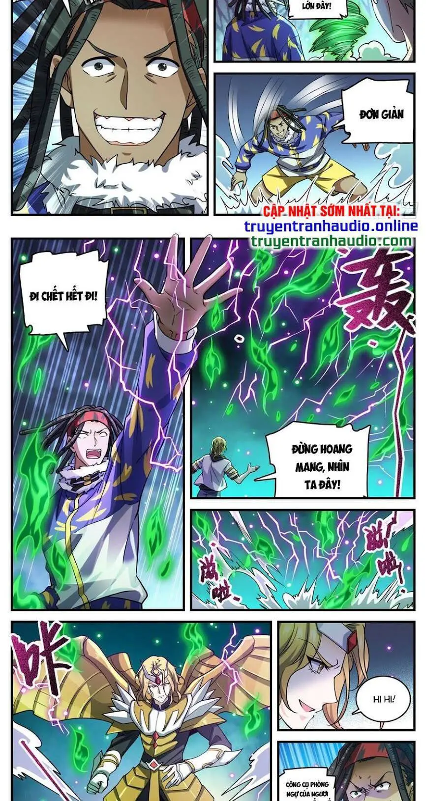 Toàn Chức Pháp Sư Nettruyen ZZZ Chương 722 Page 8