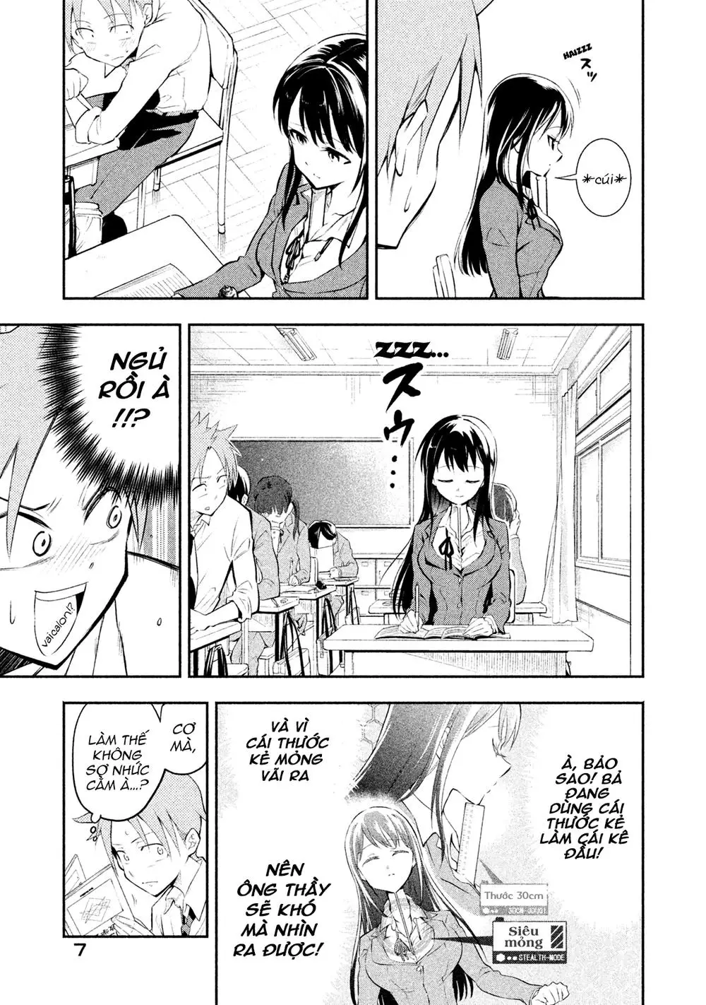 Saeki-San Wa Nemutteru Nettruyen ZZZ Chương 1 Page 12