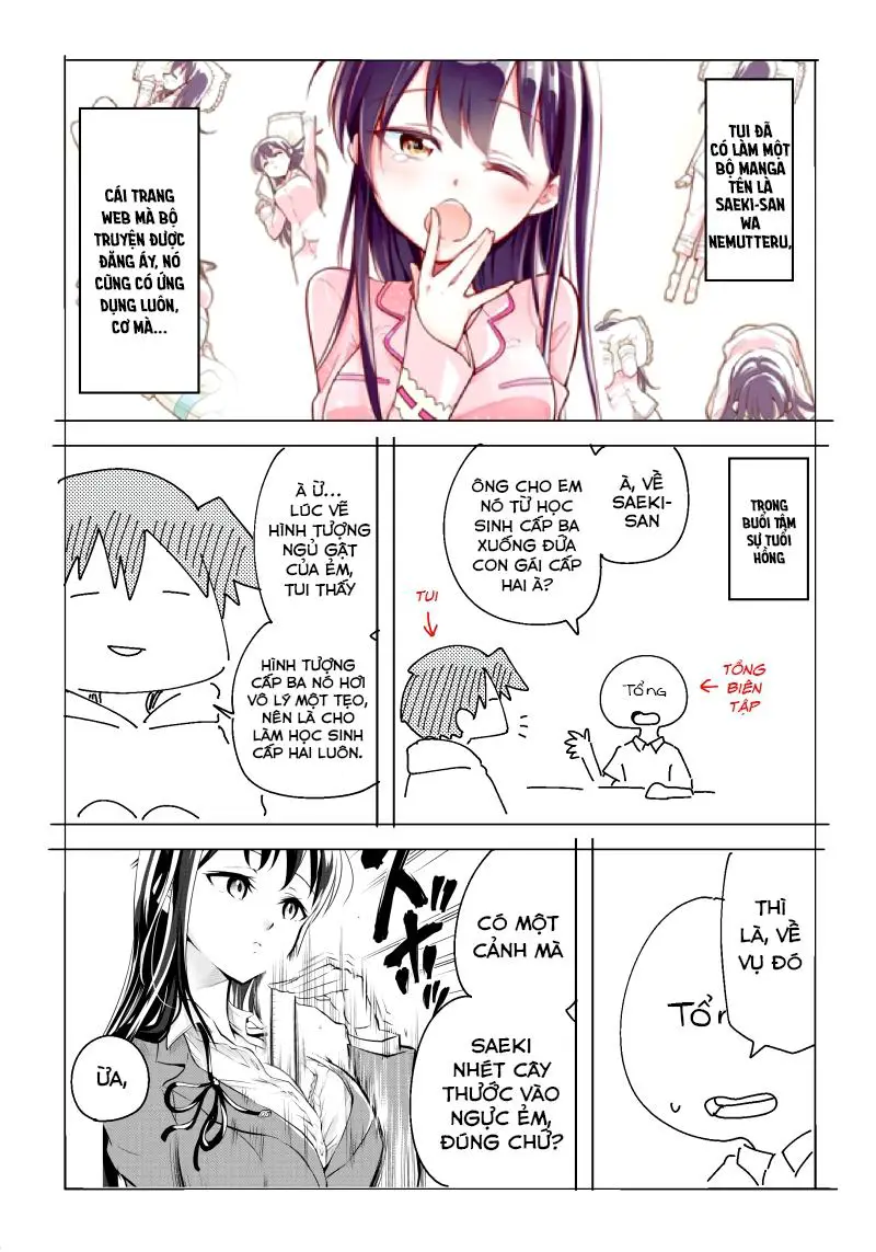 Saeki-San Wa Nemutteru Nettruyen ZZZ Chương 1 Page 30