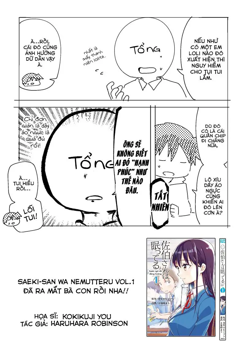 Saeki-San Wa Nemutteru Nettruyen ZZZ Chương 1 Page 32