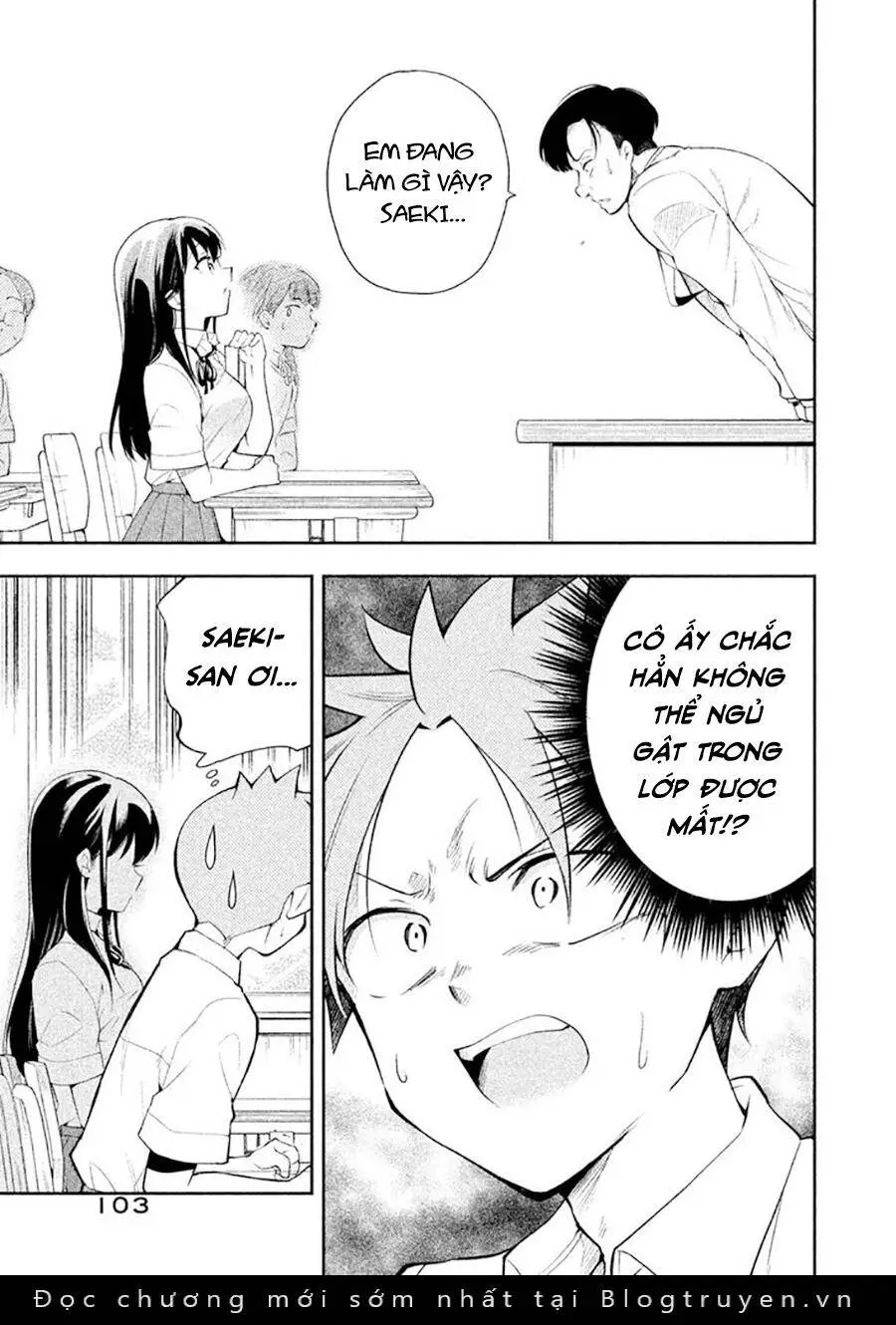 Saeki-San Wa Nemutteru Nettruyen ZZZ Chương 35 Page 6