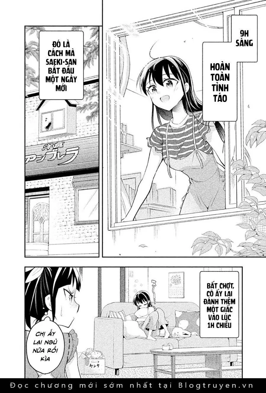 Saeki-San Wa Nemutteru Nettruyen ZZZ Chương 31.5 Page 8