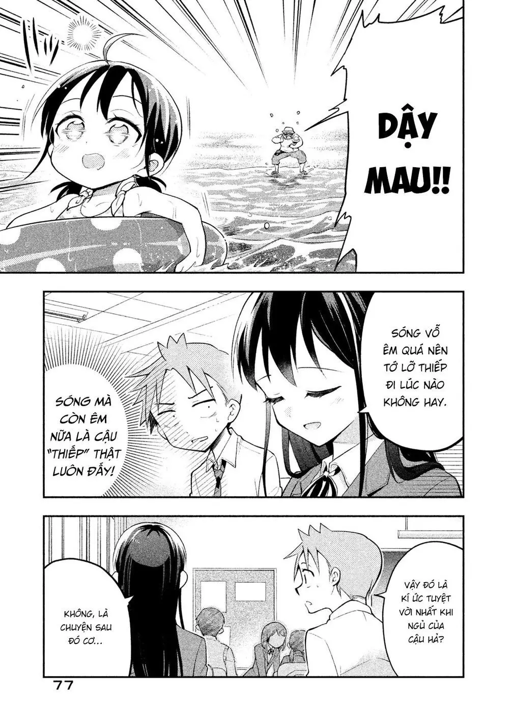 Saeki-San Wa Nemutteru Nettruyen ZZZ Chương 14 Page 14