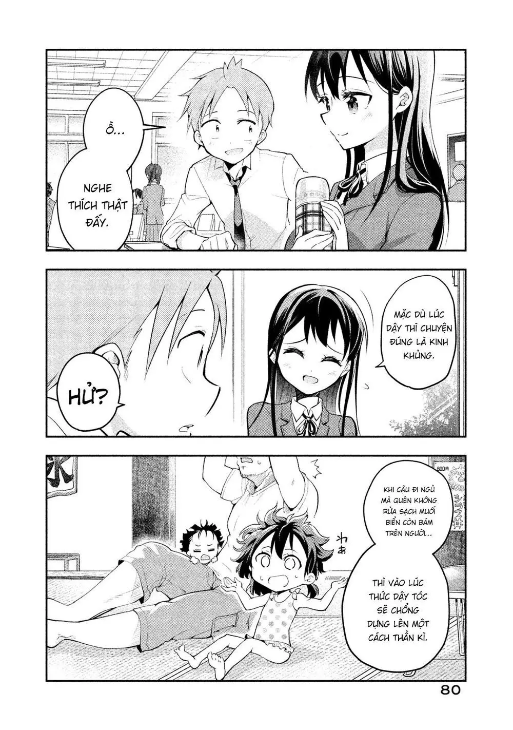 Saeki-San Wa Nemutteru Nettruyen ZZZ Chương 14 Page 17