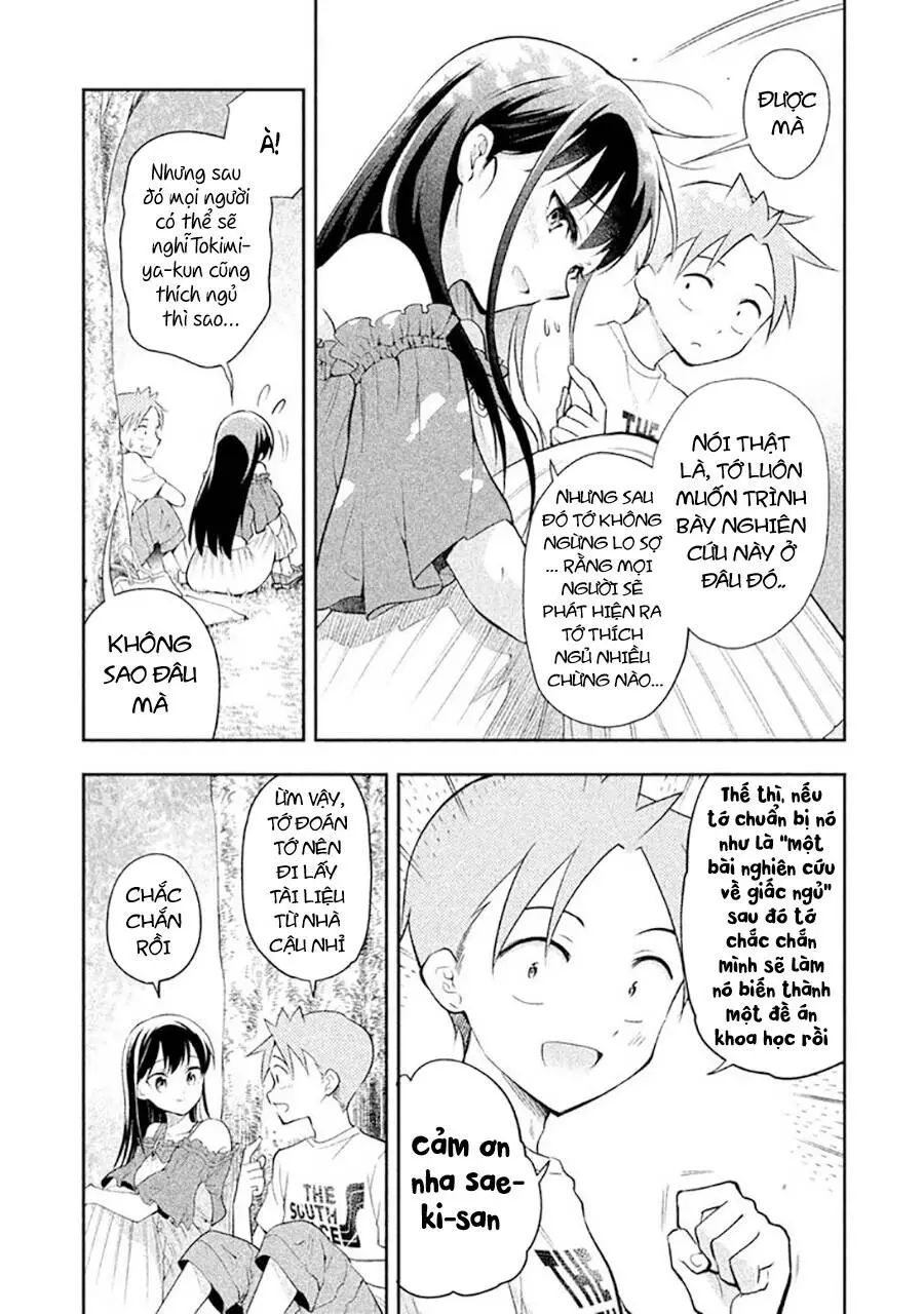 Saeki-San Wa Nemutteru Nettruyen ZZZ Chương 32 Page 9