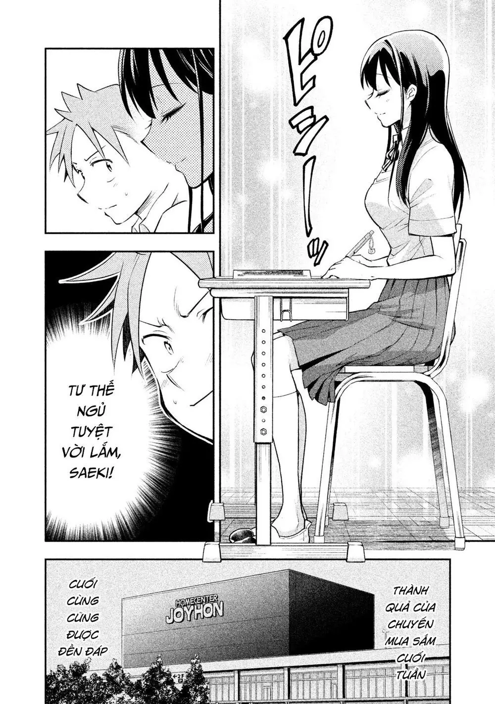 Saeki-San Wa Nemutteru Nettruyen ZZZ Chương 18 Page 8