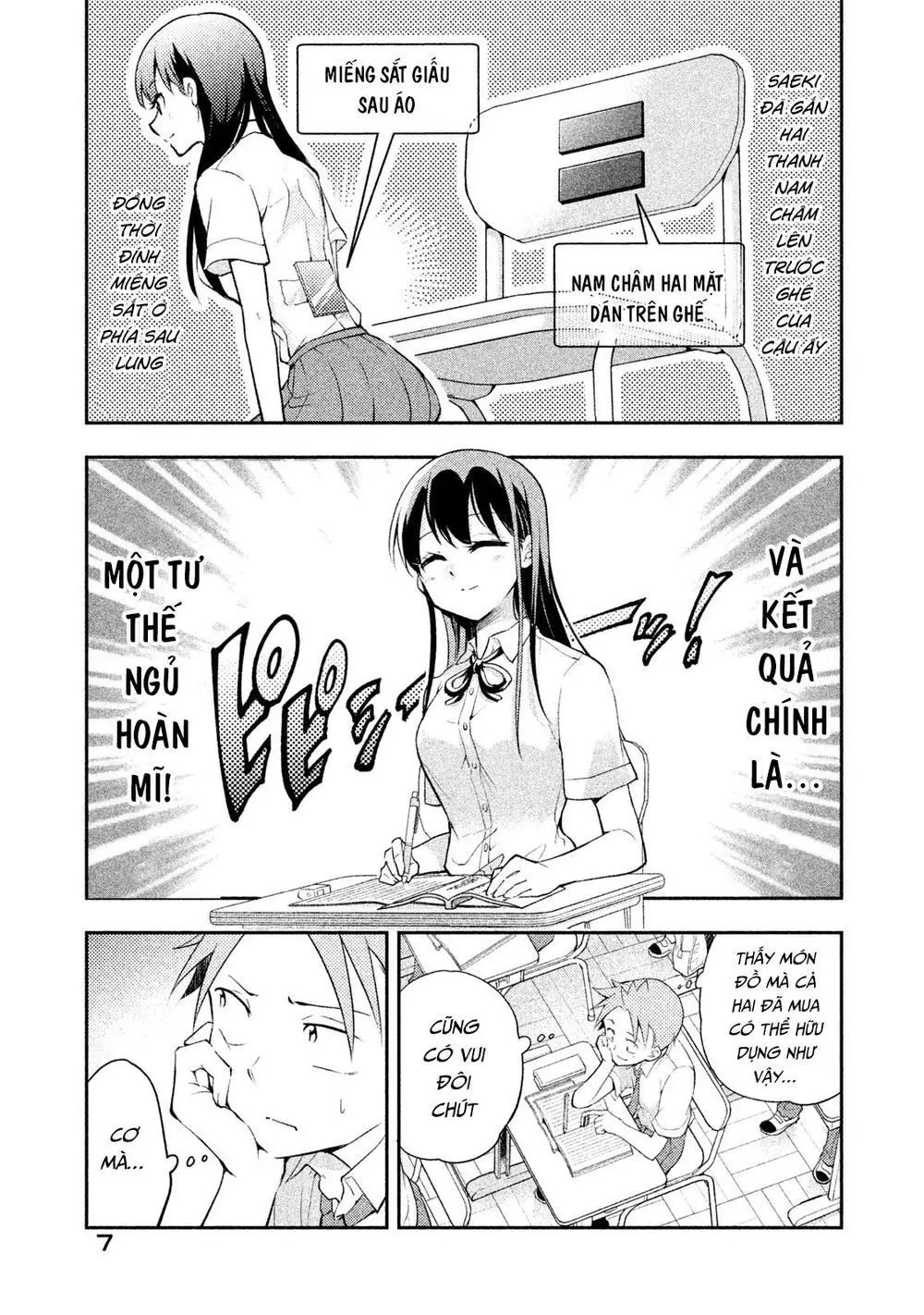 Saeki-San Wa Nemutteru Nettruyen ZZZ Chương 18 Page 9