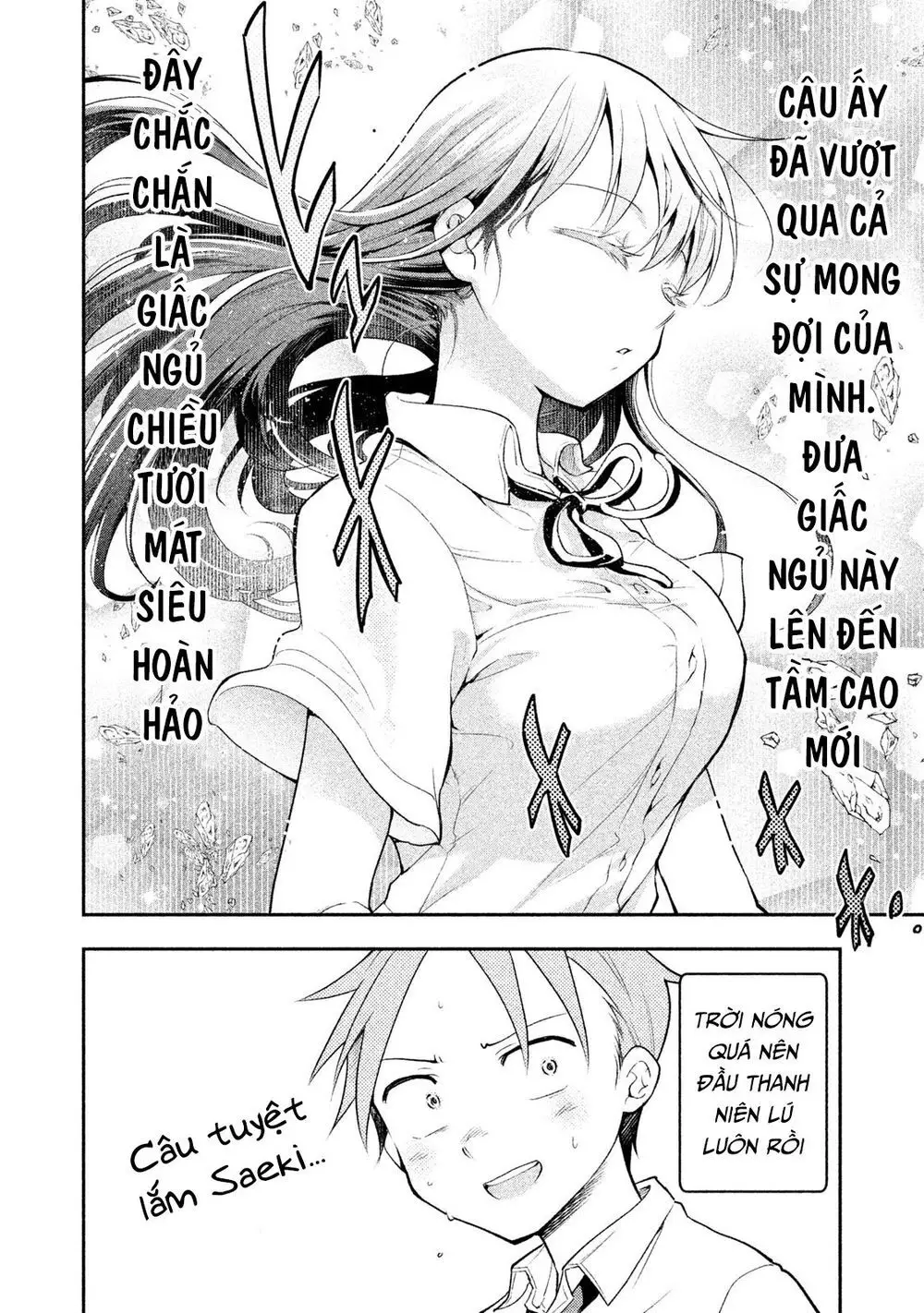 Saeki-San Wa Nemutteru Nettruyen ZZZ Chương 18 Page 12