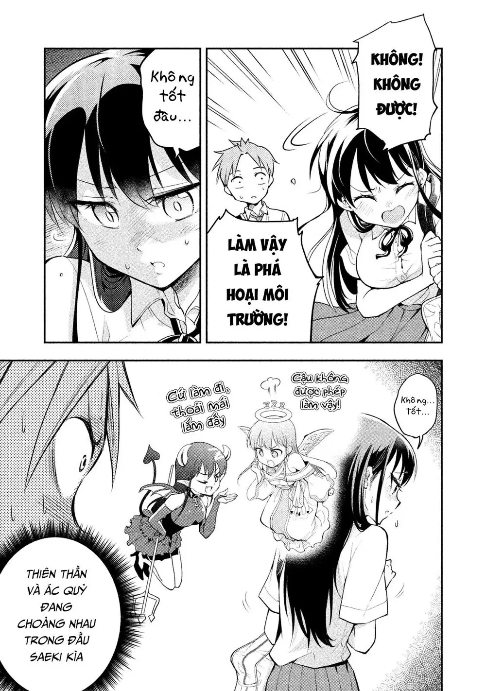 Saeki-San Wa Nemutteru Nettruyen ZZZ Chương 19 Page 6