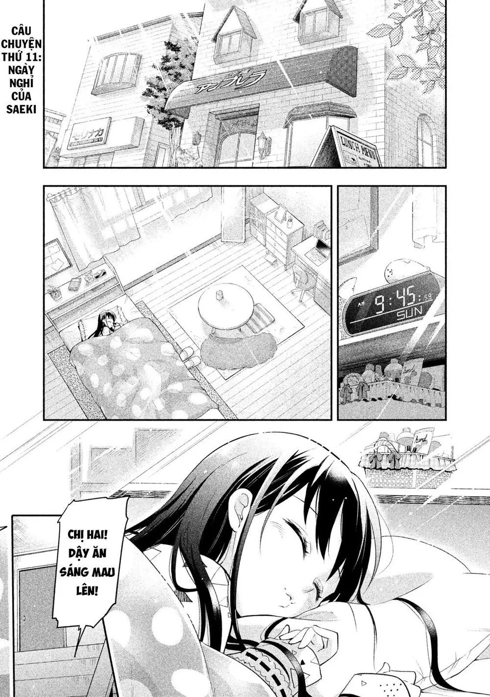 Saeki-San Wa Nemutteru Nettruyen ZZZ Chương 11 Page 3