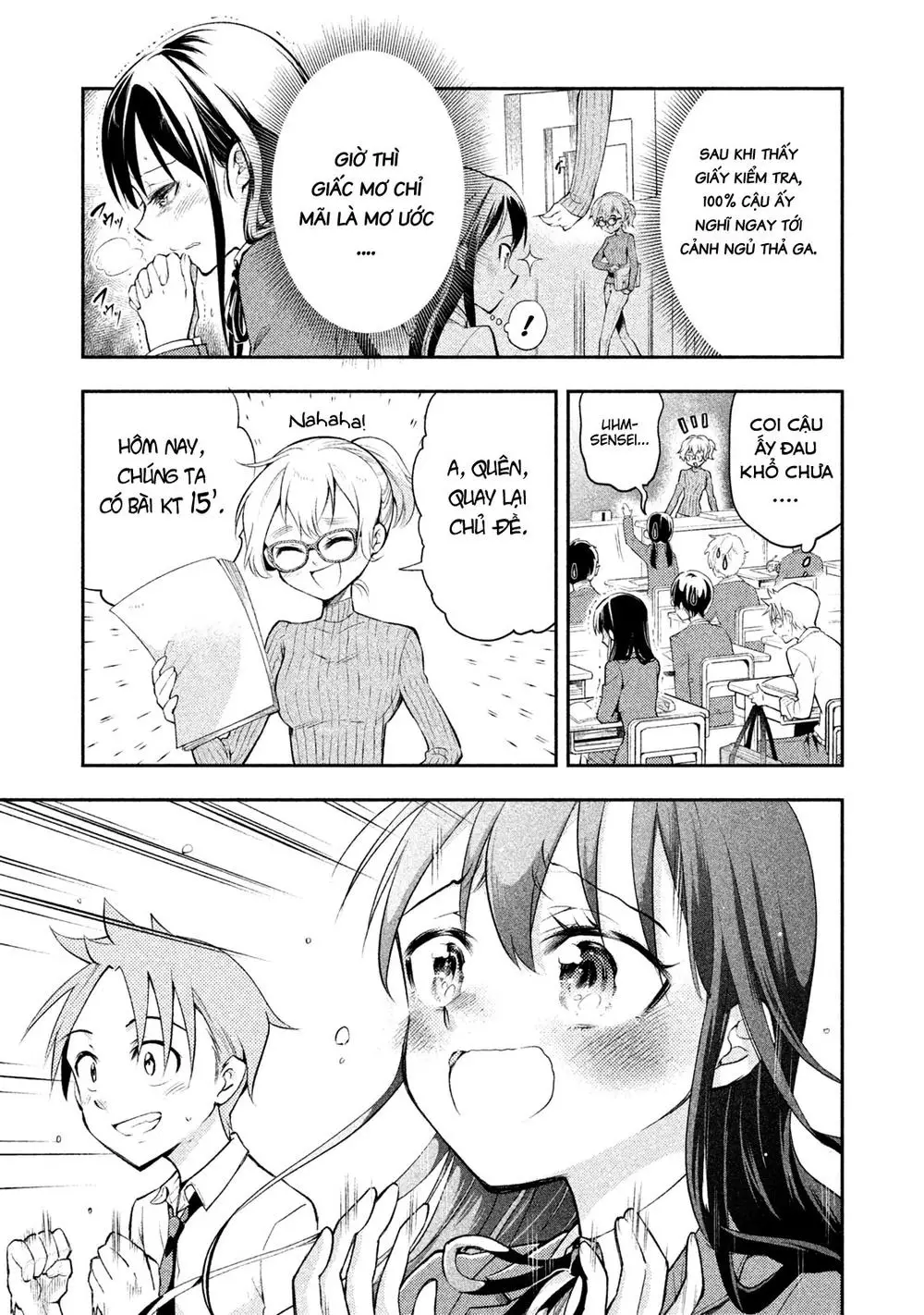 Saeki-San Wa Nemutteru Nettruyen ZZZ Chương 4 Page 17