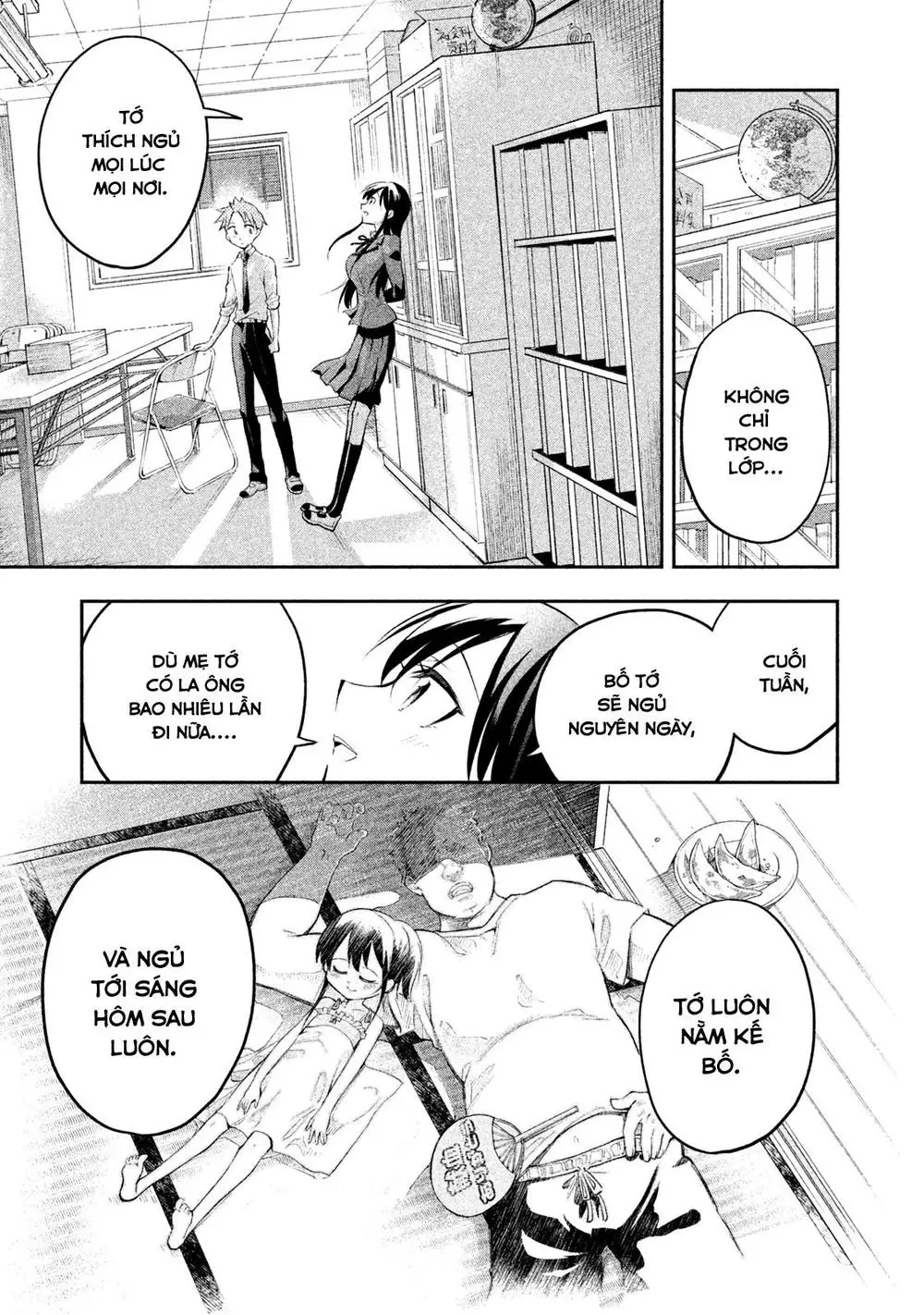 Saeki-San Wa Nemutteru Nettruyen ZZZ Chương 6 Page 7