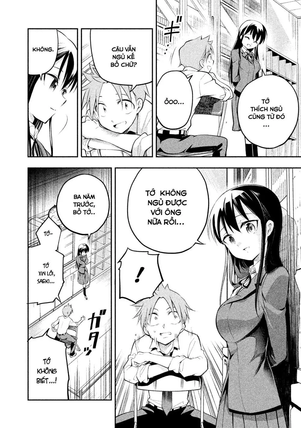 Saeki-San Wa Nemutteru Nettruyen ZZZ Chương 6 Page 8