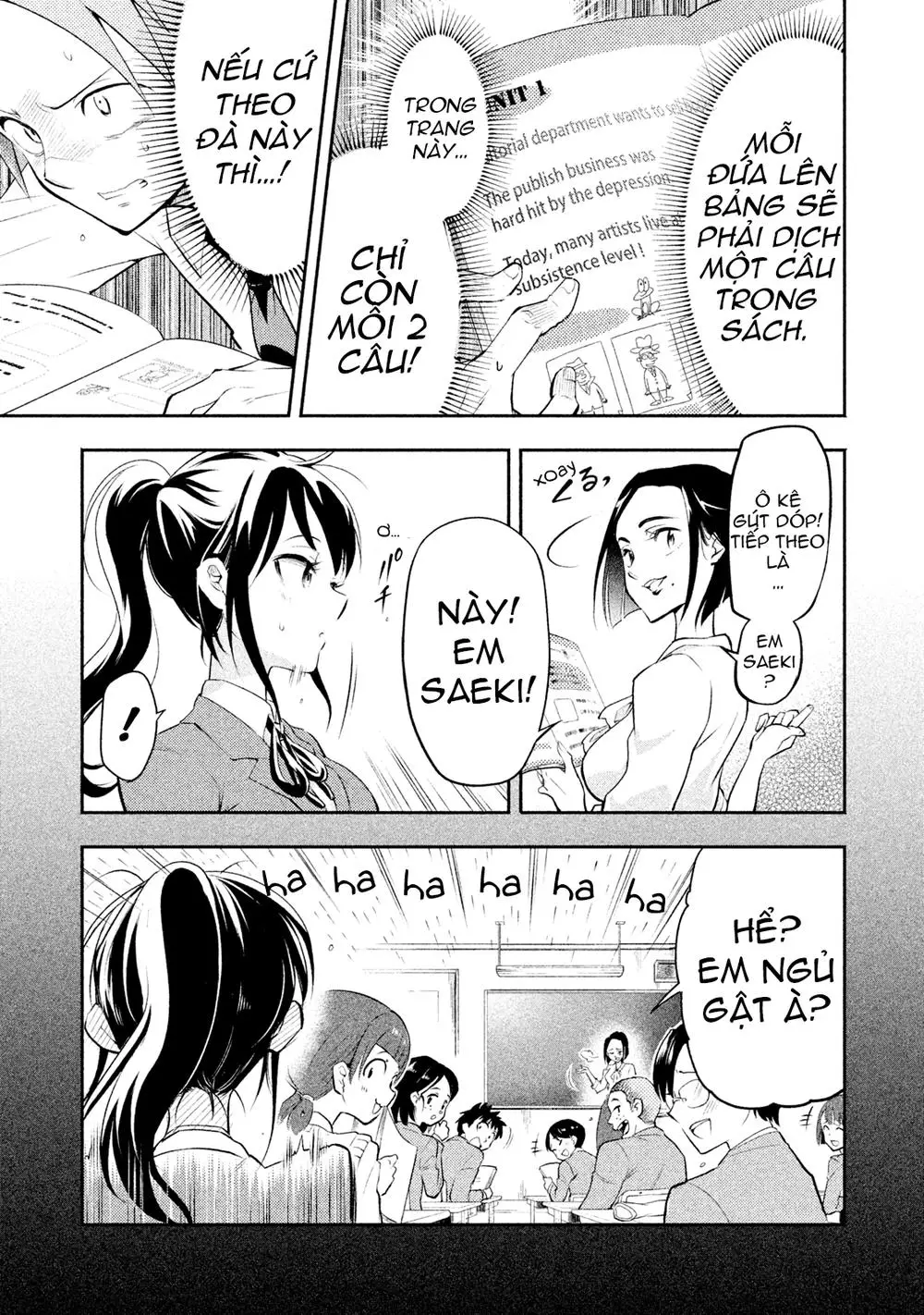 Saeki-San Wa Nemutteru Nettruyen ZZZ Chương 2 Page 8