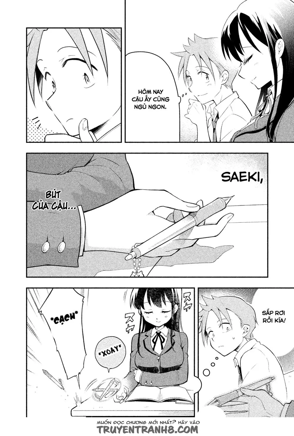 Saeki-San Wa Nemutteru Nettruyen ZZZ Chương 7 Page 4