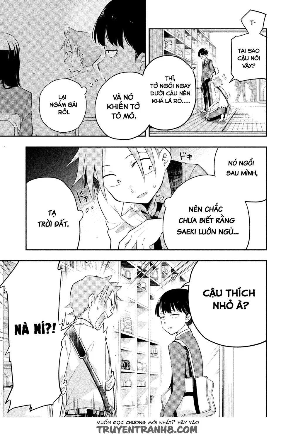 Saeki-San Wa Nemutteru Nettruyen ZZZ Chương 7 Page 13